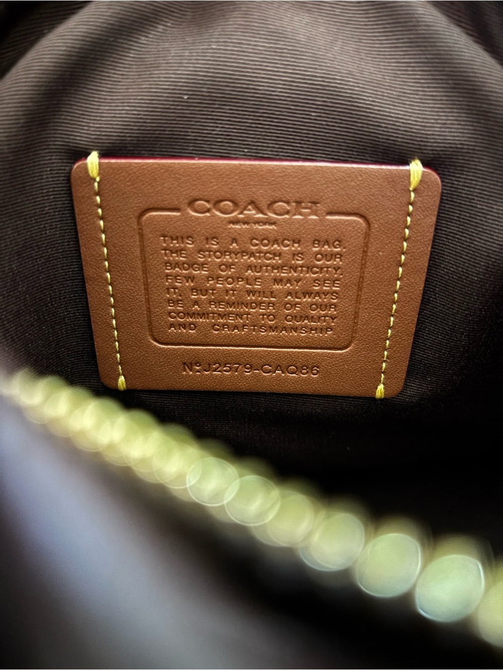 Brown Coach Erin Bag - Picture 5 of 5